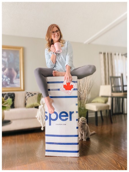 Adulting for the sake of my aches and pains with the purchase of a new Casper Mattress