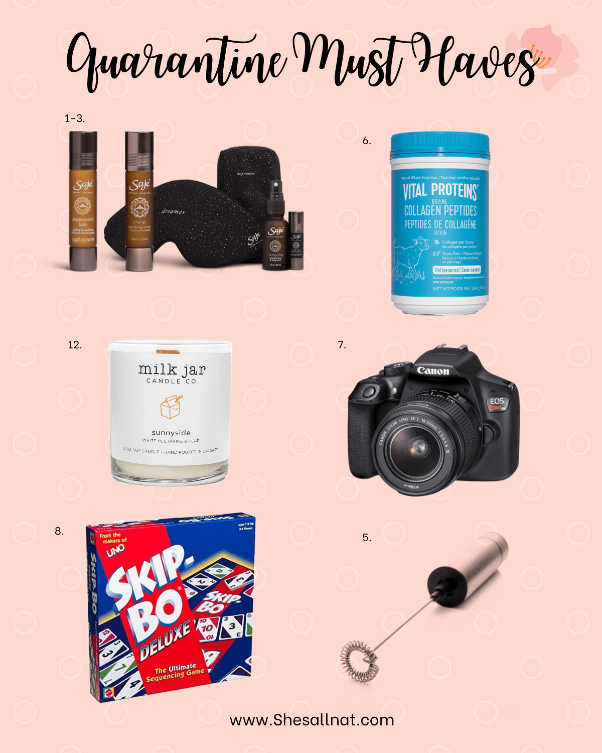 Surviving Quarantine Must Have List