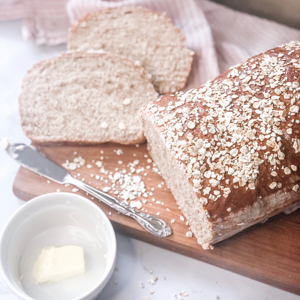 Whole Wheat Oats n’ Honey&nbsp;Bread