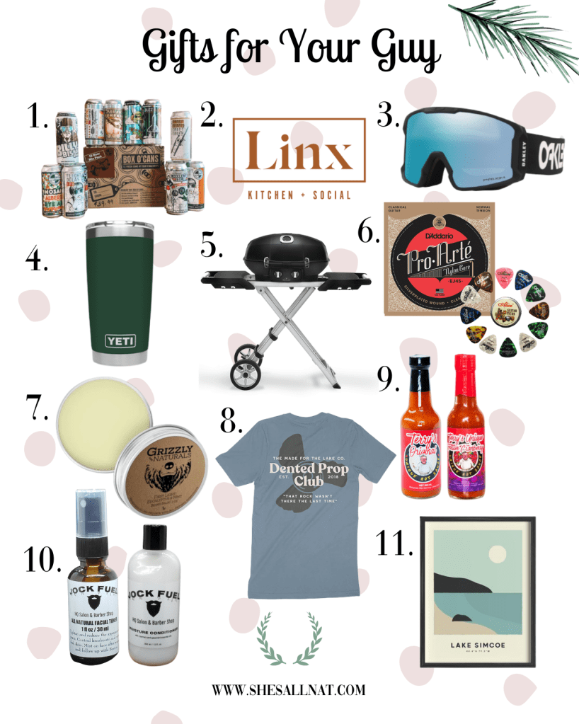 Simcoe County Holiday Gift Ideas for men
